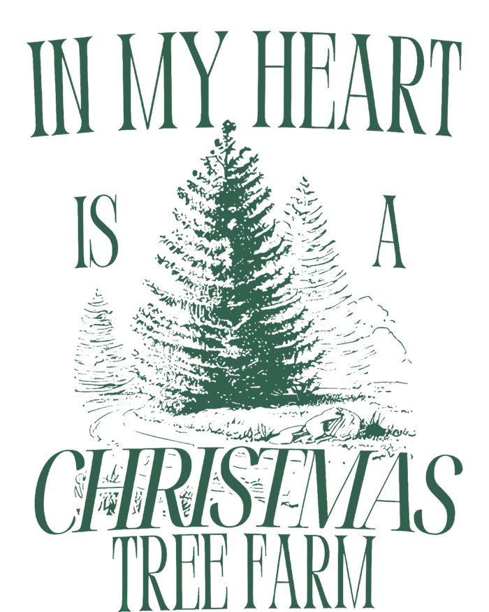 In My Heart Is A Christmas Tree Farm Xmas Holiday T-Shirt