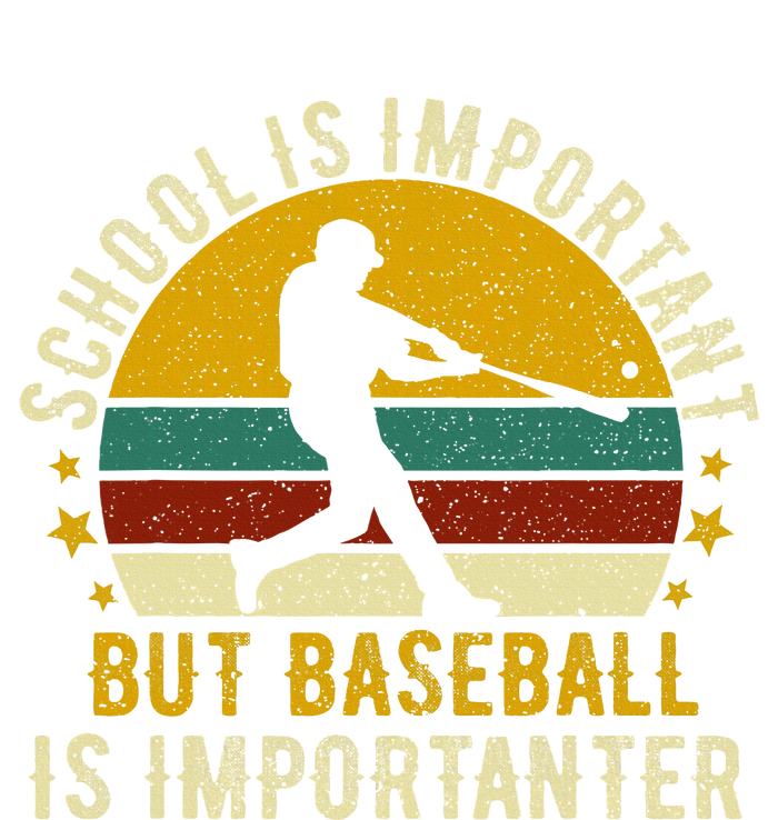 School Is Important But Baseball Is Importanter Baseball PosiCharge RacerMesh Polo