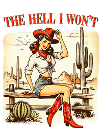 Retro Vintage Cowgirl The Hell I WonT Premium T-Shirt