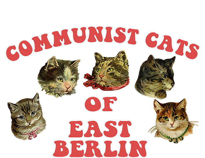 Communist Cats Of East Berlin Kitten Saying T-Shirt