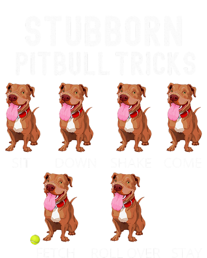 Stubborn Pitbull Tricks Dog Gift Tote Bag