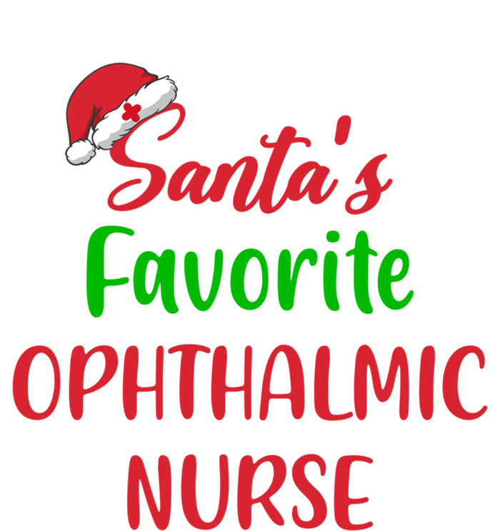 Santas Favorite Ophthalmic Nurse Funny Christmas Cute Gift Doggie Tank