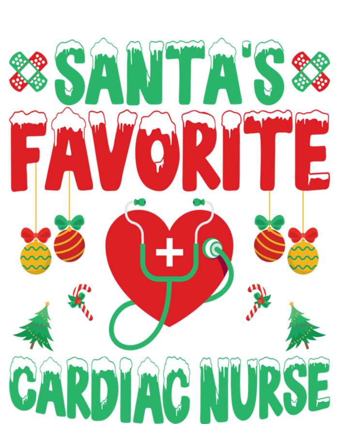 SantaS Favorite Cardiac Nurse Xmas Nursing Christmas Gift Kids Tie-Dye T-Shirt