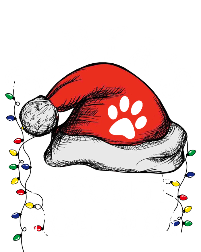 SantaS Favorite Dog Mom Gift Poster