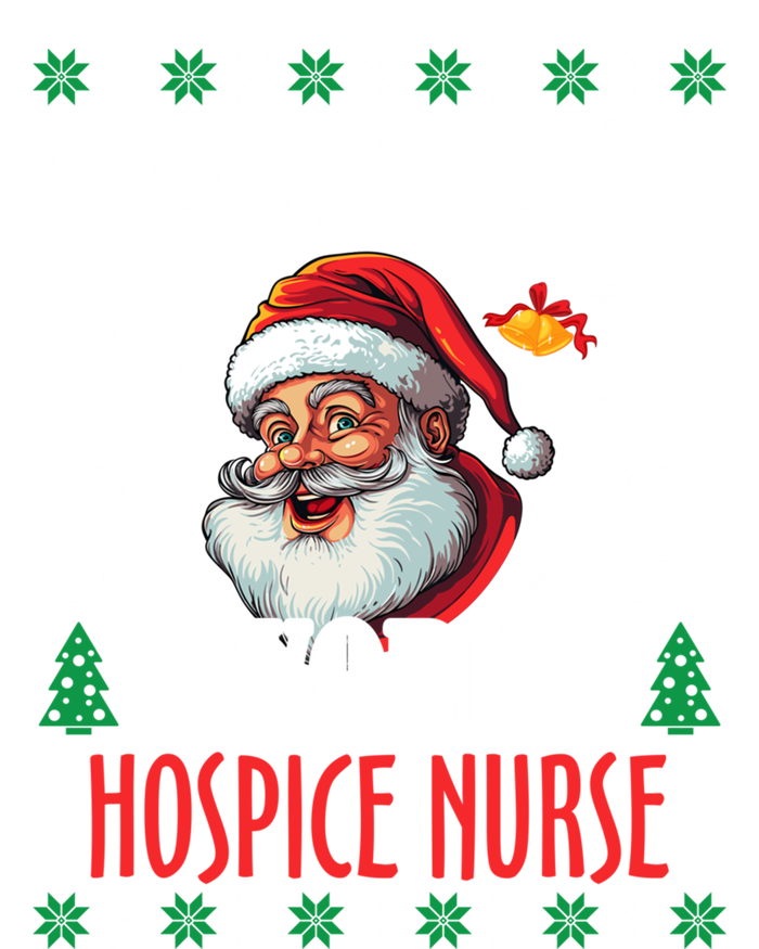 SantaS Favorite Hospice Nurse Funny Christmas Funny Gift T-Shirt