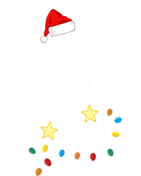 SantaS Favorite Night Crew Christmas Night Shift Nurse Crew Gift Tie-Dye T-Shirt