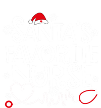 SantaS Favorite Nurse Meaningful Gift Sweatshirt Cinch Pack Bag