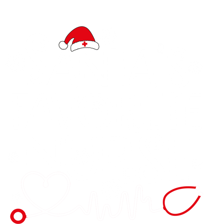 SantaS Favorite Nurse Meaningful Gift Sweatshirt Cinch Pack Bag