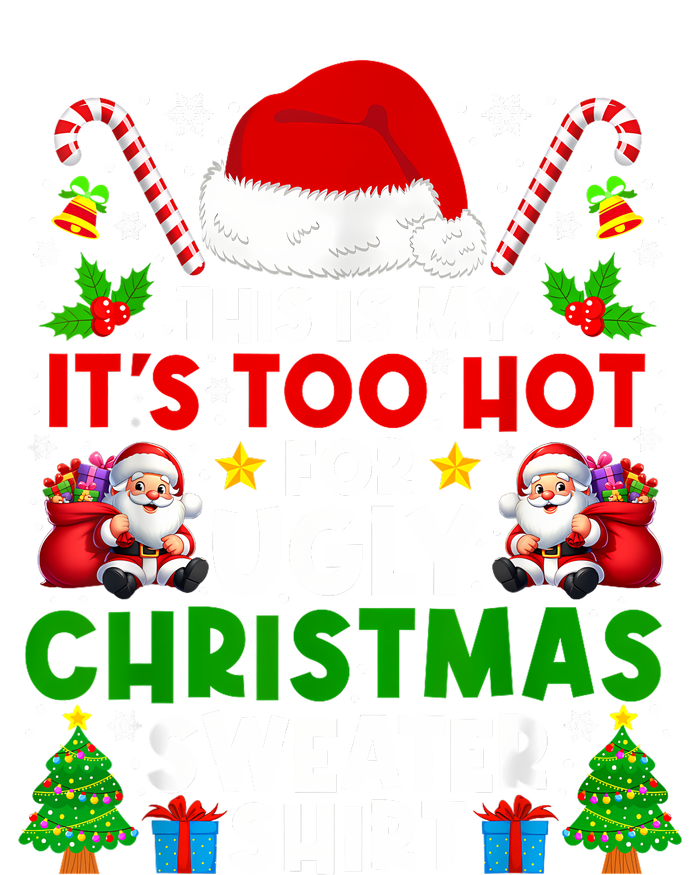 Too Hot Ugly Christmas Sweaters Family Xmas Pajamas Holiday Kids Sweatshirt