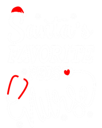 SantaS Favorite Peds Nurse Funny Christmas Peds Nurse Cute Gift T-Shirt