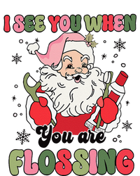 I See You When Flossing Christmas Dentist Xmas Flossing T-Shirt