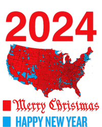 2024 Accurate Election Map Merry Christmas Happy New Year Cooling Performance Long Sleeve Crew