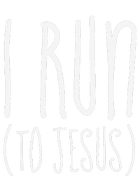 I Run Towards Jesus Christian Hoodie