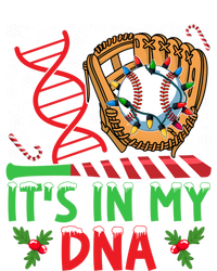 It’S In My Dna Baseball Christmas Lights Snowflakes Gift Full-Length Apron With Pockets