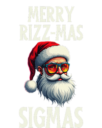 Merry Rizz Mas Sigmas Funny Merry Santa Claus Retro Xmas T-Shirt