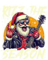 Punk Rock Retro Rizz The Season Funny Santa Clause Rizzler T-Shirt