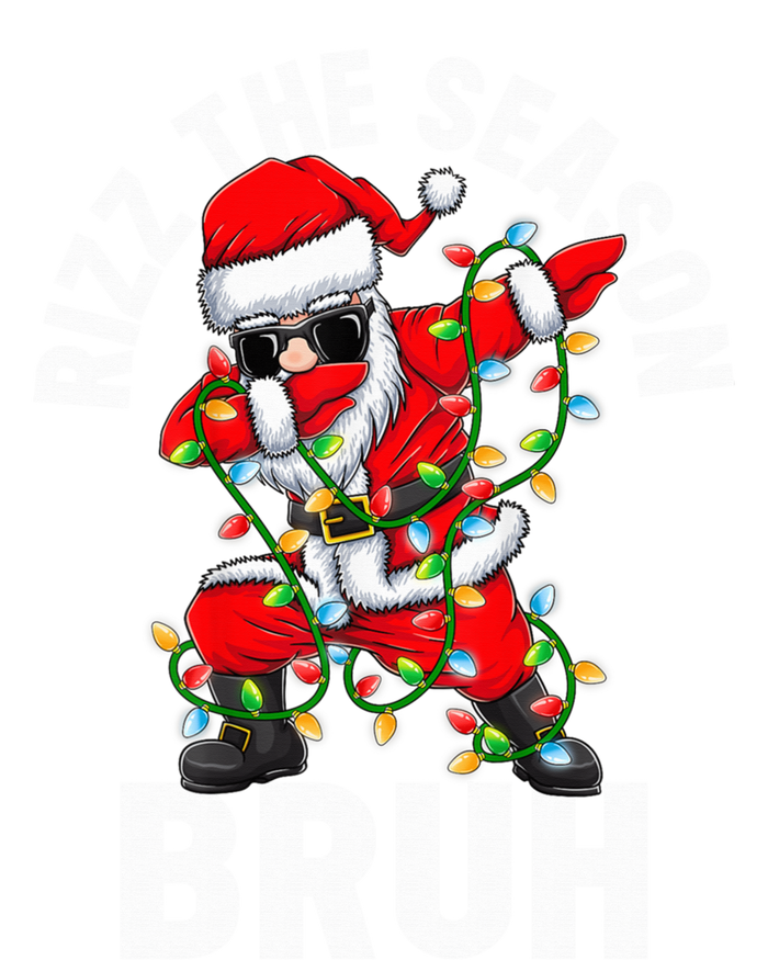 Rizz The Season Bruh Christmas Rizzmas Santa Claus Rizzler T-Shirt