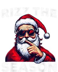 Rizz The Season Funny Santa Joke White Elephant Christmas Premium T-Shirt