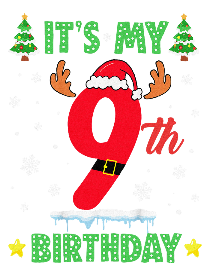 Merry Christmas ItS My 9th Birthday Xmas T-Shirt