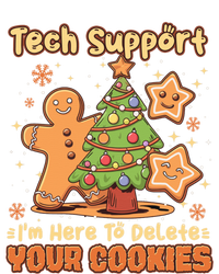 Tech Support Christmas Cookies Funny Christmas Tree T-Shirt