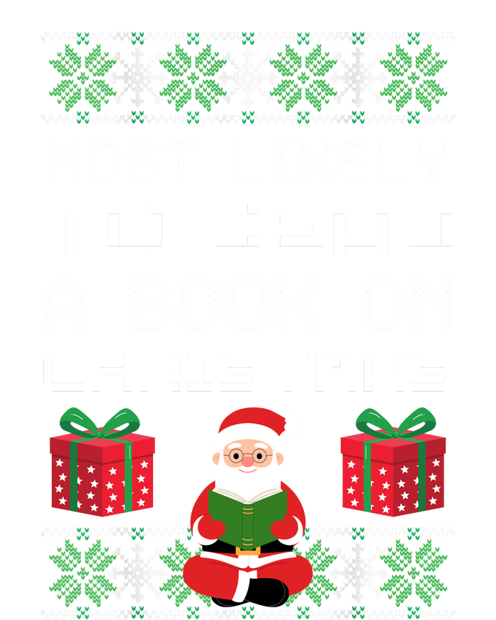 Most Likely To Read A Book On Christmas T-Shirt