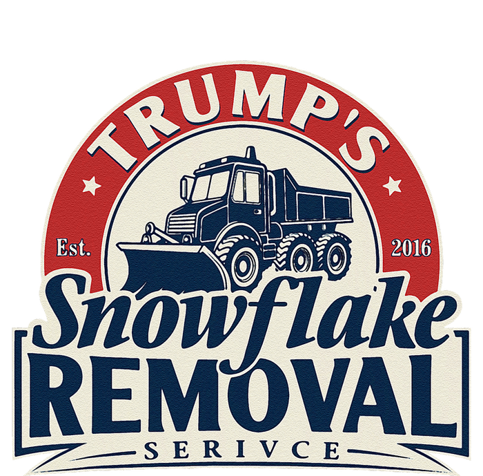 TrumpS Snowflake Removal Service Funny Trump 2024 T-Shirt