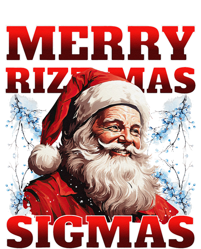 Merry Rizz Mas Sigmas Gen Alpha Middle School Christmas T-Shirt