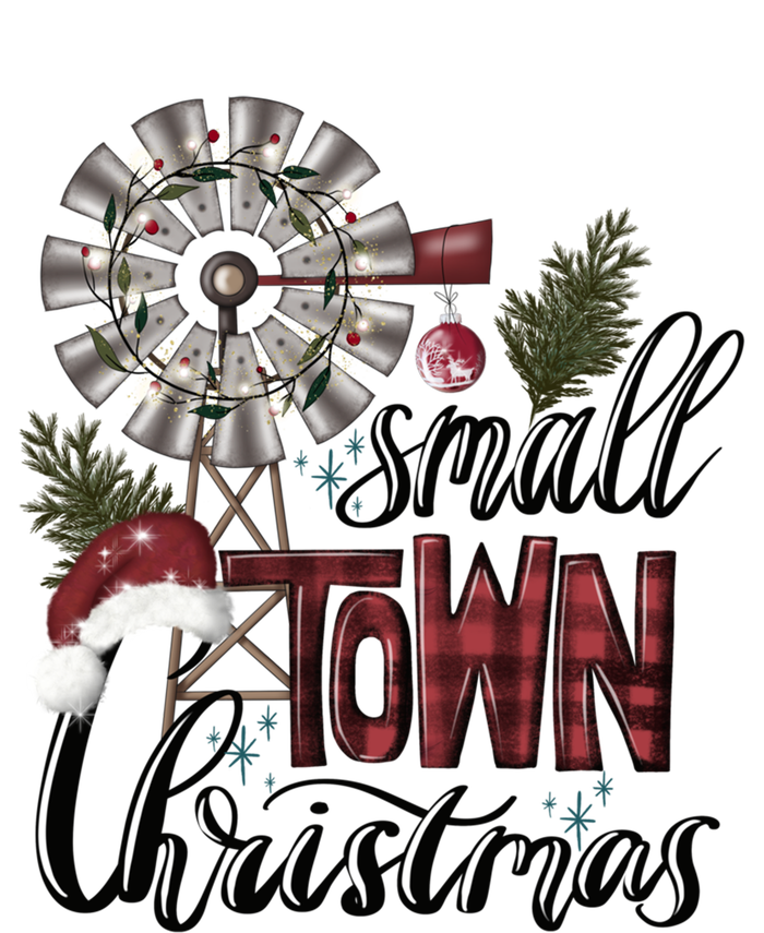 Small Town Christmas Western Hometown Xmas Farm Fresh Gift T-Shirt