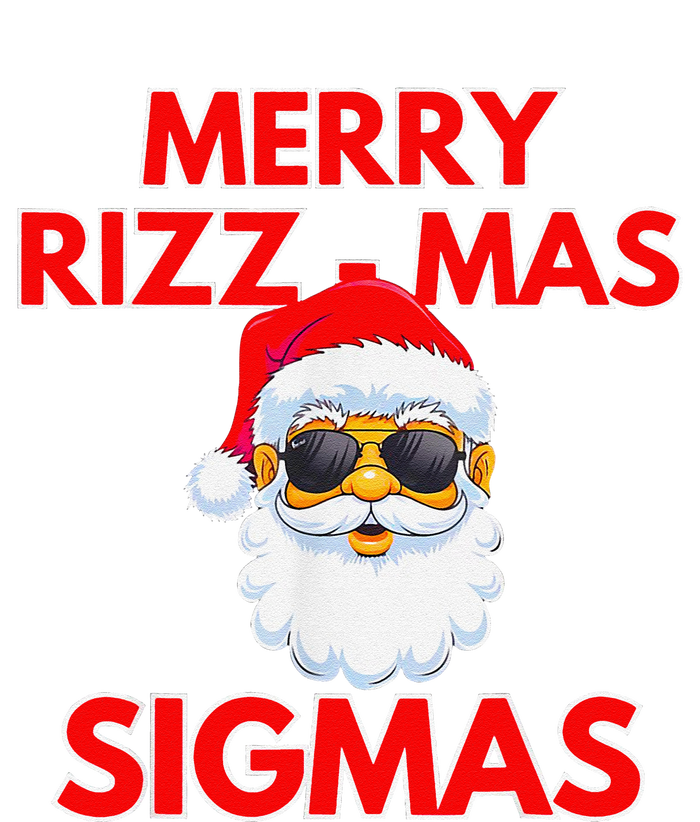 Merry Rizz Mas Sigmas Gen Alpha Middle School Christmas Cooling Performance Long Sleeve Crew