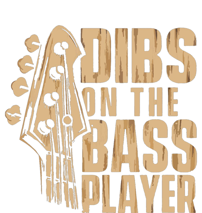 Dibs On The Bass Player Guitarist Bassist Bass Guitar T-Shirt