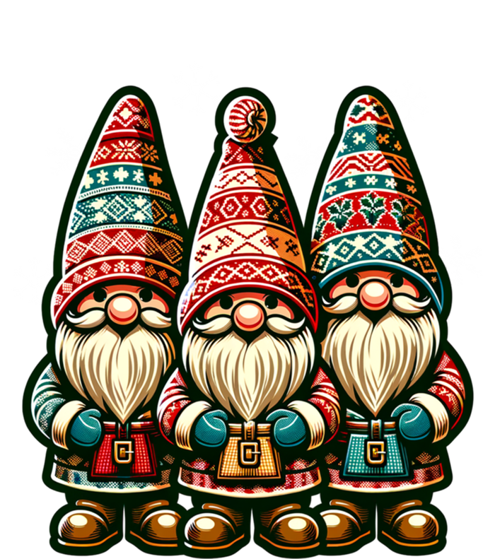 Christmas Gnomes Snowflakes Xmas Christmas Gnomies Gift T-Shirt