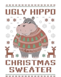 Christmas Hippopotamus Lovers Snowflake And Reindeer Design Cute Gift T-Shirt