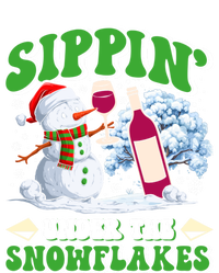 Christmas Market Sippin Under The Snowflakes Mulled Wine Gift T-Shirt