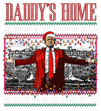 Funny DaddyS Home Trump Ugly Christmas Sweater Xmas Pajamas Sweatshirt