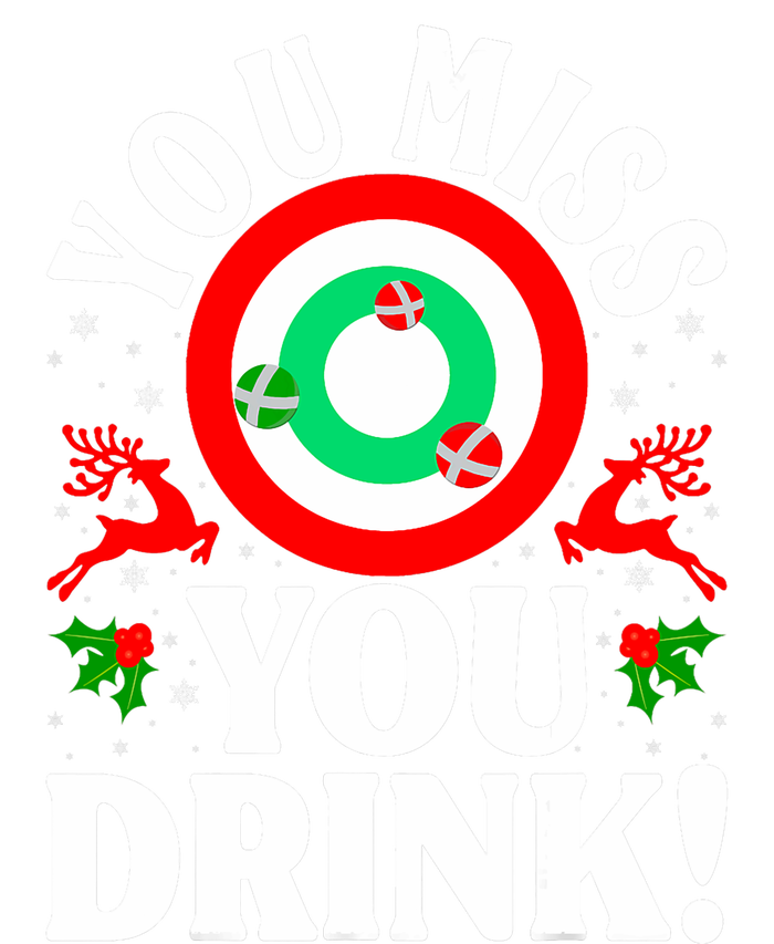 You Miss Game You Drink Game Ugly Christmas Sweater Funny Sweatshirt