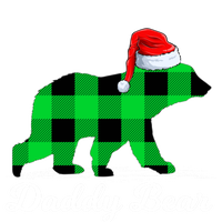 Family Matching Buffalo Plaid Daddy Bear Christmas Pajama Gift Tall Hoodie