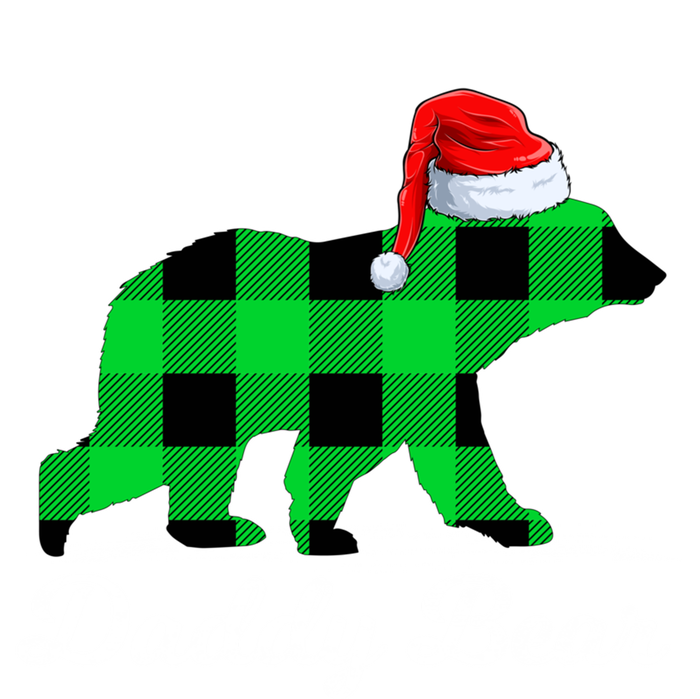 Family Matching Buffalo Plaid Daddy Bear Christmas Pajama Gift Tall Hoodie