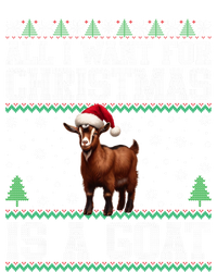 Goat Ugly Funny Christmas Snowflakes Tree Santa Hat Xmas Gift Hoodie