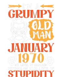 IM Grumpy Old Man January 1970 My Level Of Sarcasm On You Hooded Wearable Blanket