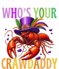 Funny Mardi Gras Crawfish With Beads And Feathers T-Shirt