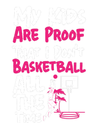 Basketball Bball Mom Dad My Are Proof That I DonT Youth Performance Sprint T-Shirt