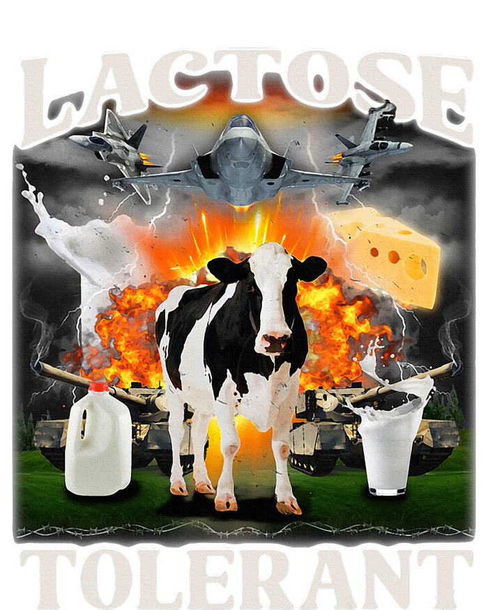 Lactose Tolerant Cow Milk Cow Apparel Farmers T-Shirt