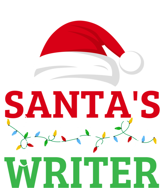 Ugly Christmas Matching Design SantaS Favorite Writer Gift Poster