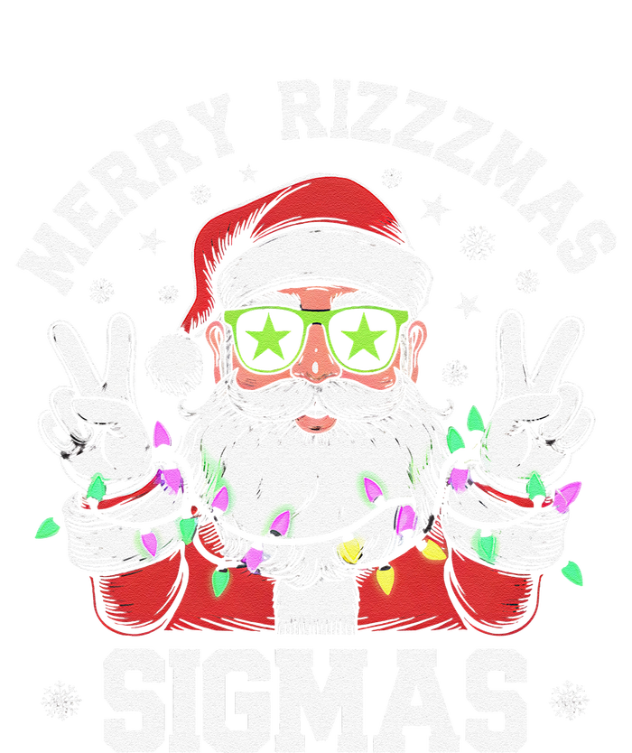 Merry Rizz Mas Sigmas Gen Alpha Middle School Christmas T-Shirt