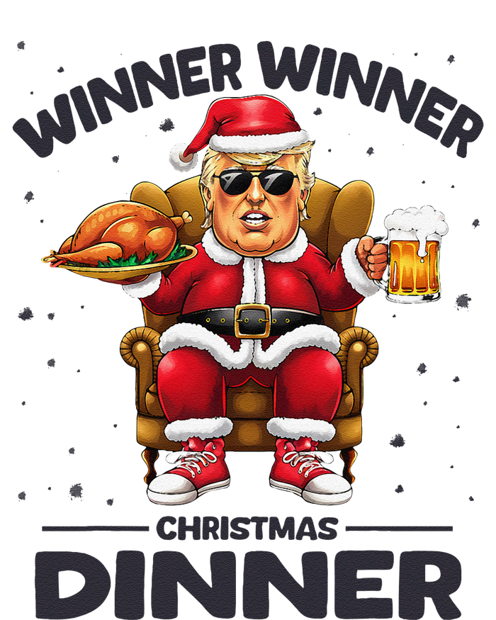 Trump Winner Winner Turkey Dinner Funny Trump Christmas Xmas T-Shirt