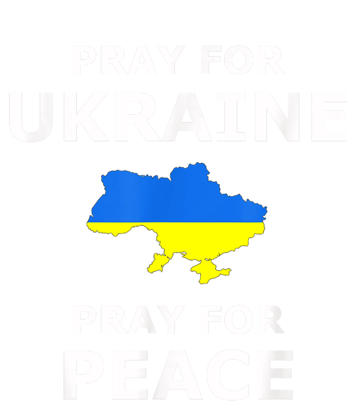 Pray For Ukraine Peace Ukraine Flag T-Shirt