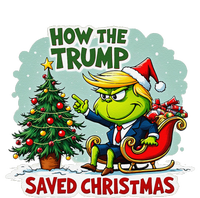 How The Trump Saved Christmas Funny Trump Christmas 2024 Cooling Performance Long Sleeve Crew