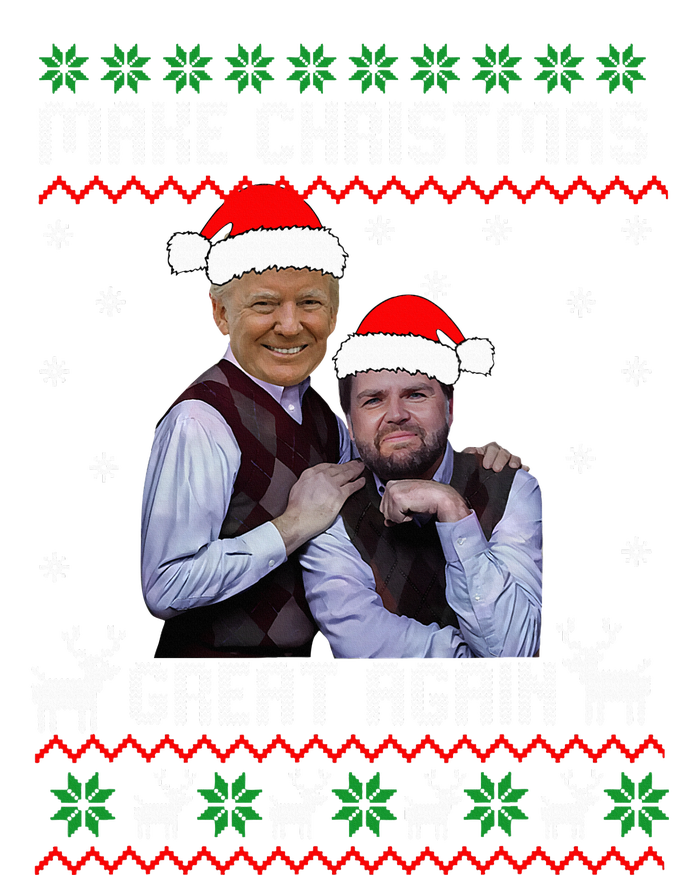 Trump Vance Brothers Make Christmas Great Again Santa T-Shirt