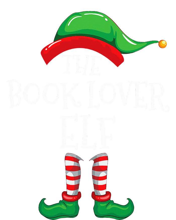 The Book Lover Elf Christmas Books Reading Lover T-Shirt