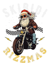 Skibid.I Rizzmas Retro Santa Hat Cool Bike Christmas Graphic Tall Long Sleeve T-Shirt